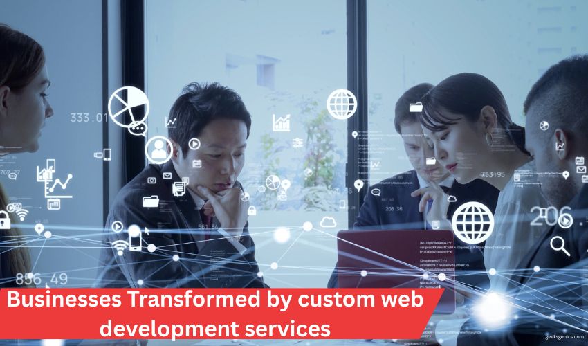 Businesses Transformed by custom web development services